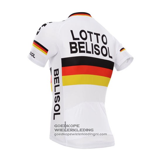2014 Fietsshirt Lotto Belisol Campion Duitsland